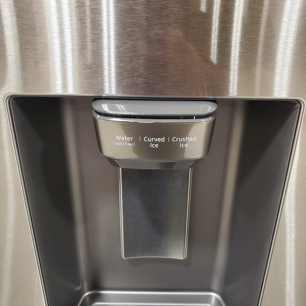Samsung Stainless Steel 30 cu. ft. Mega Capacity 3-Door French Door Refrigerator with Family Hub™ - 4SD429 - RF32CG5900SRAA - Scratch & Dent (Minor)