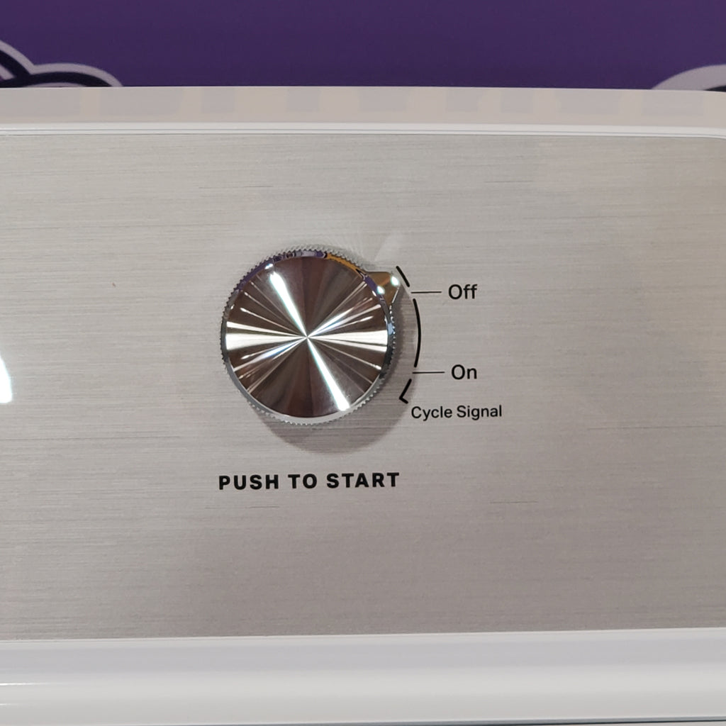 Pictures of Maytag Top Load 4.7 cu. ft. Agitator Washer with Extra Power and Deep Fill Option MVW5435PW - Open Box and MayTag 7.0 cu. ft. Top Load Electric Wrinkle Prevent Dryer MED4500MW - Scratch & Dent (Minor) - Neu Appliance Outlet - Discount Appliance Outlet in Austin, Tx