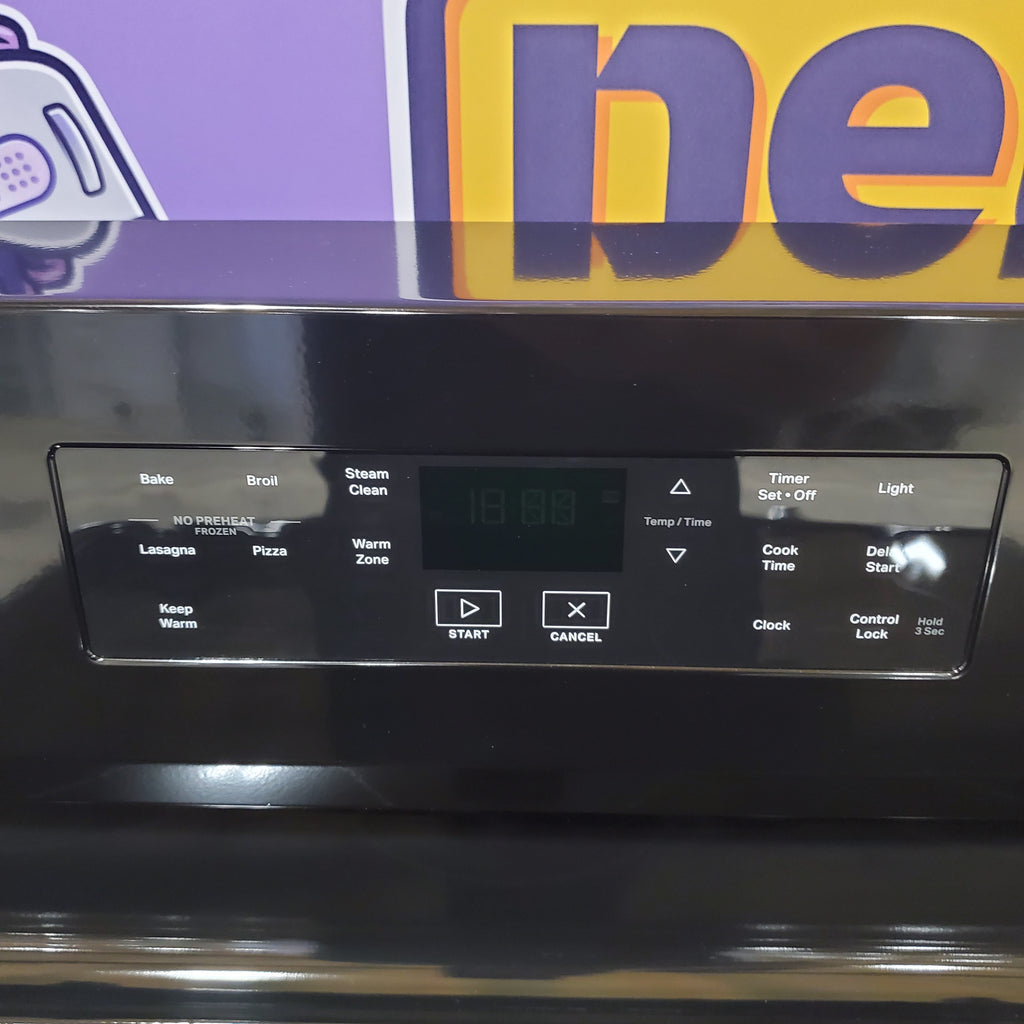 Whirlpool 30-inch Electric Range with Steam Clean WFES3330RB - Scratch & Dent (Minor)