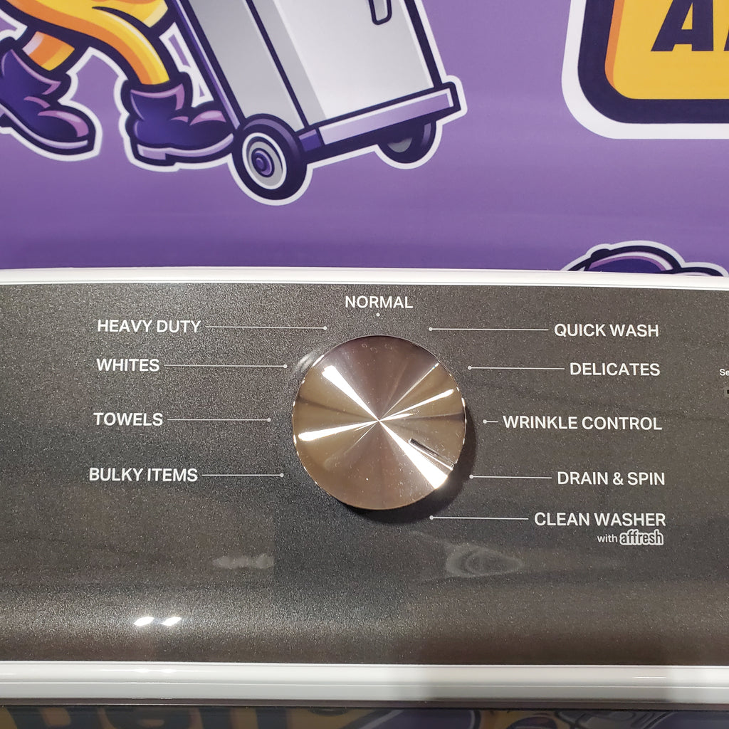 5.2–5.3 Cu. Ft. Whirlpool® Top Load Washer in White with Removable Agitator WTW6157PW - Open Box and 7.0 Cu. Ft. Whirlpool® Top Load Electric Dryer in White with Moisture Sensor 16079 - WED6150PW - Scratch & Dent (Minor)