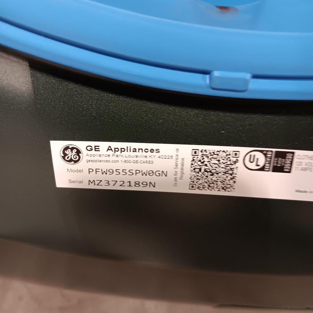 Pictures of GE Profile™ 5.5 cu. ft. Capacity Smart Front Load ENERGY STAR® Steam Washer with UltraFresh Vent System+ and Smart Wash & Smart Rinse PFW955SPWGN - New in Box - Neu Appliance Outlet - Discount Appliance Outlet in Austin, Tx