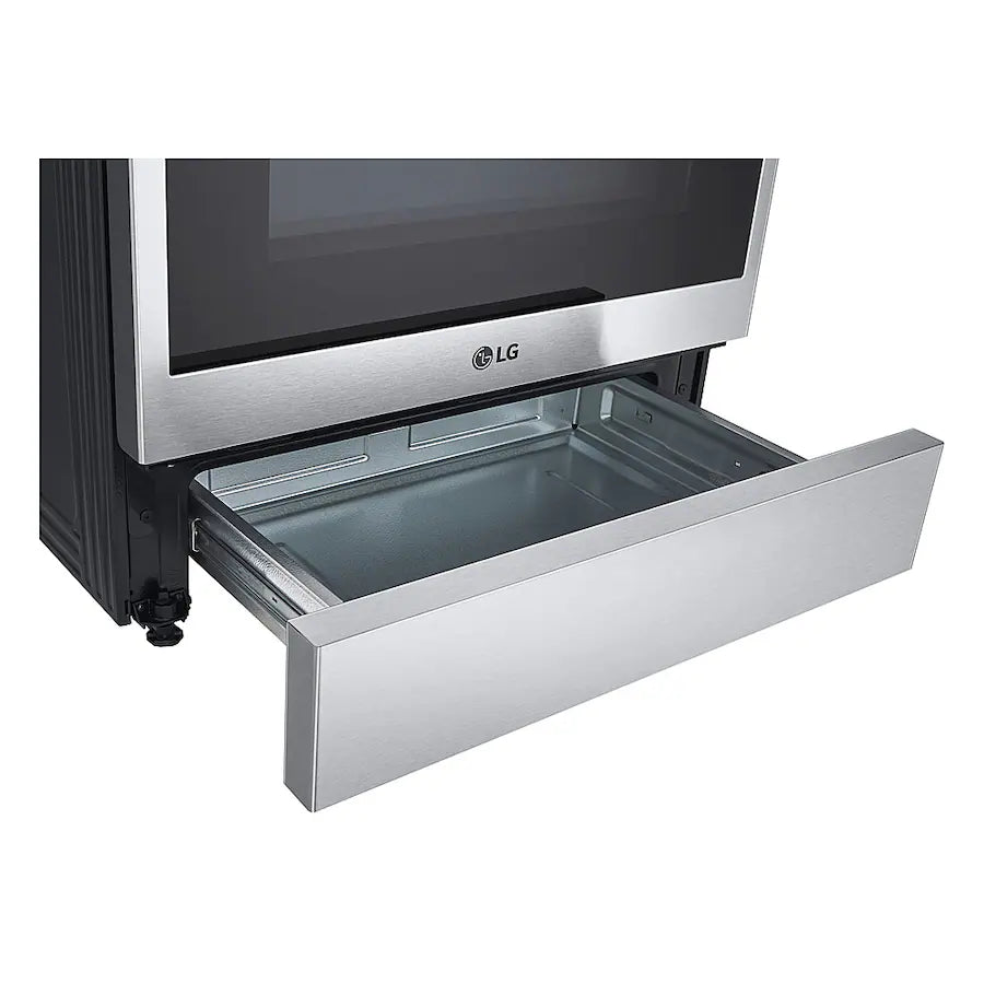 LG 6.3 cu. ft. Smart Dual Fuel Slide-in Range with InstaView®, ProBake Convection®, Air Fry and Air Sous Vide LSDL6336F - Scratch & Dent (Minor)