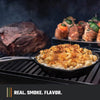 Oklahoma Joe's Highland 879-Sq. in Black Horizontal Charcoal Smoker 22521695 - 24203001 - Certified Refurbished