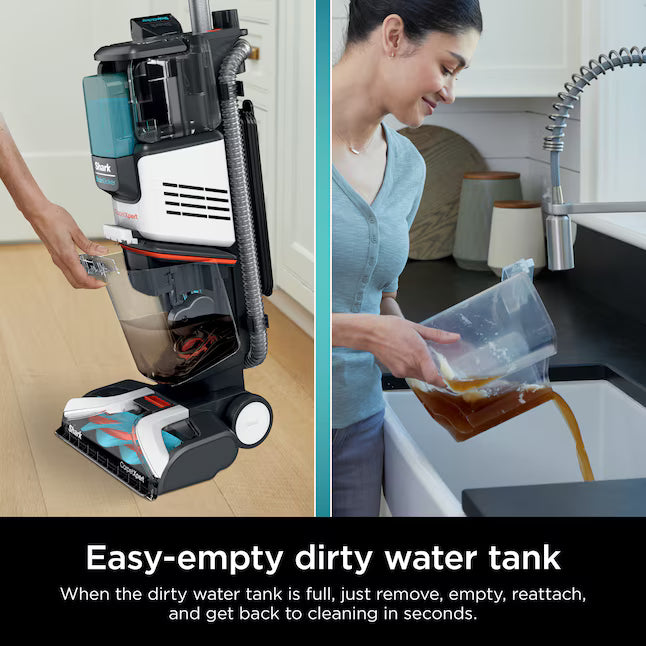 Shark CarpetXpert with Stainstriker Made for Pet Hair Carpet Cleaner with Rotating Brush 25SA229 - EX201 - Open Box
