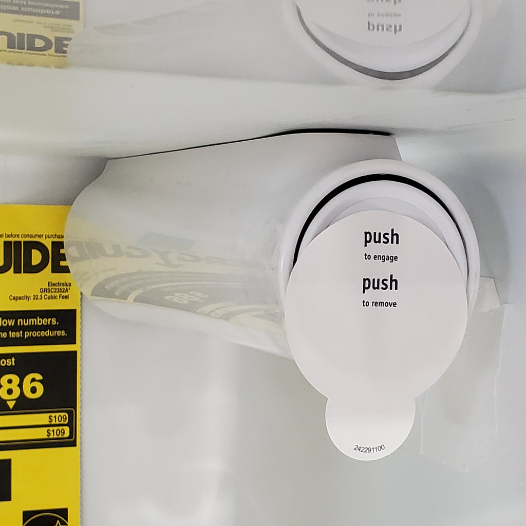 Frigidaire Gallery 22 Cu. Ft. 36" Counter-Depth Side-by-Side Refrigerator 3SD1065 - GRSC2352AD - Scratch & Dent (Moderate)