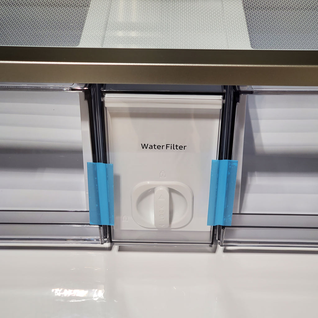 Pictures of Samsung Bespoke 4-Door Flex™ Refrigerator (29 cu. ft.) with Beverage Center™ 22SD027 - RF29DB9600AP - Scratch & Dent (Minor) - Neu Appliance Outlet - Discount Appliance Outlet in Austin, Tx