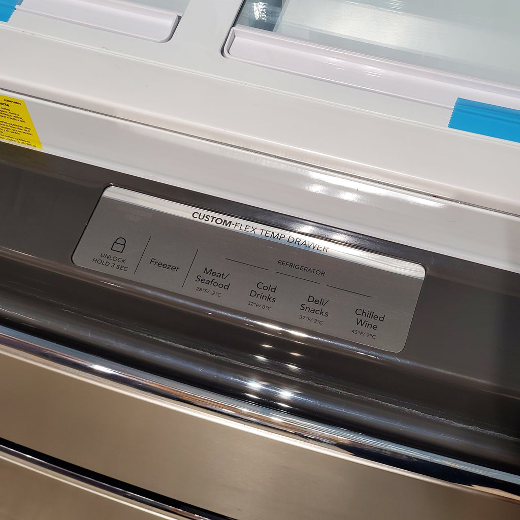 Frigidaire Gallery 26 Cu. Ft. Standard-Depth 4-Door French Door Refrigerator in Fingerprint Resistant Stainless Steel 3SD999 - GRMS2773AF - Scratch & Dent (Minor)