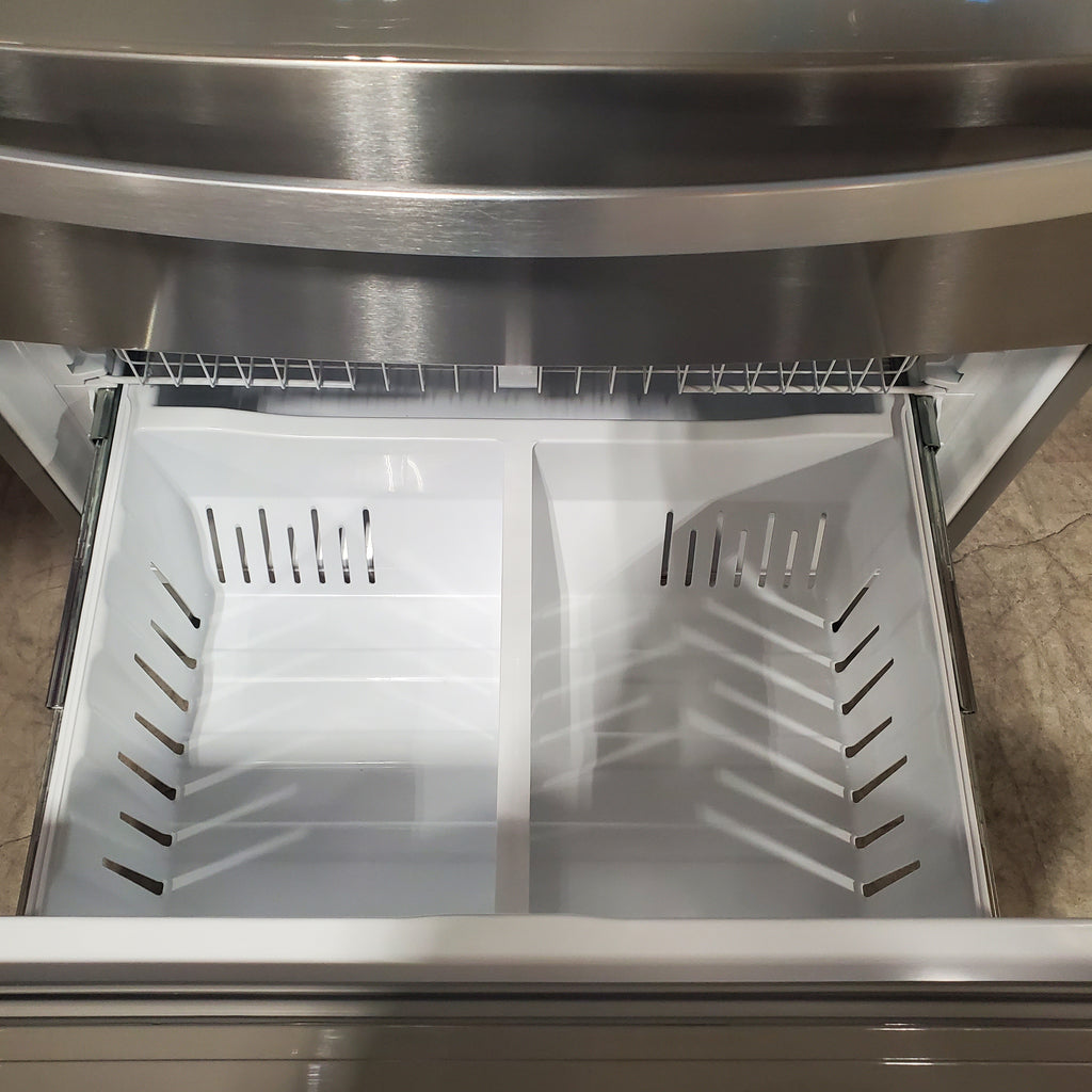 Whirlpool French Door Bottom Mount Refrigerator in Fingerprint Resistant Stainless Steel 4SD342 - WRMF3636RZ - Scratch & Dent (Minor)