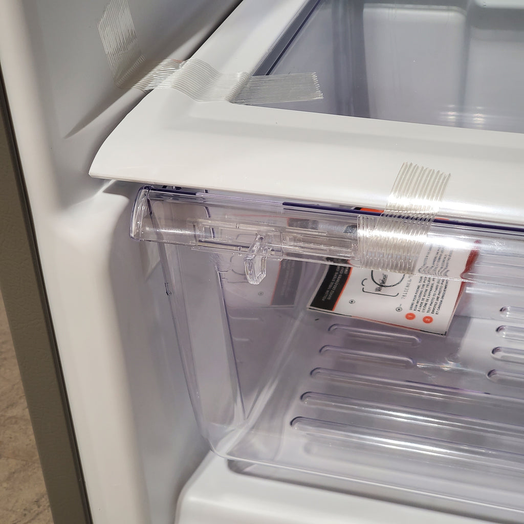 Whirlpool 18 Cu. Ft. 28" Wide Refrigerator in Stainless Steel 24SD48 - WRT518SZFM - Scratch & Dent (Minor)