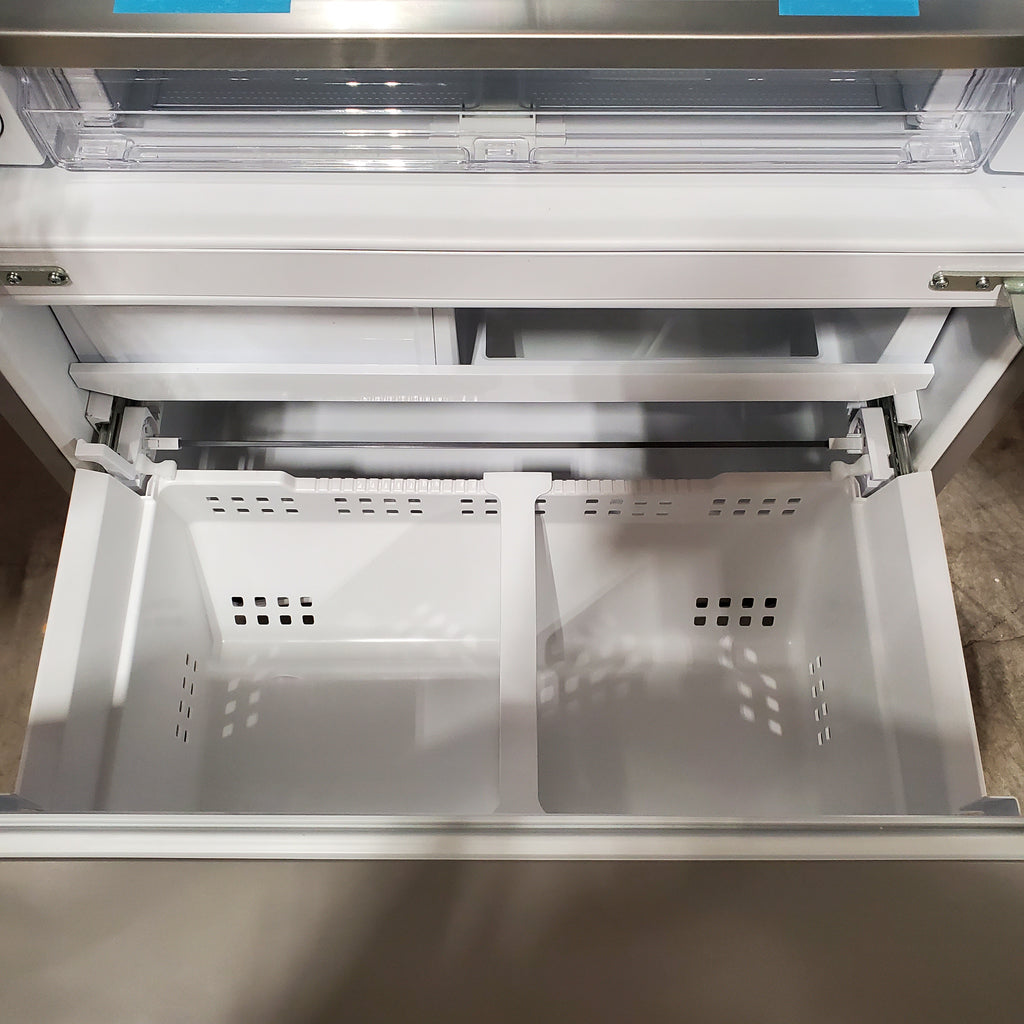 Pictures of Frigidaire Gallery 23 Cu. Ft. Counter-Depth French Door Refrigerator 3SD1017 - GRFG2353AF - Scratch & Dent (Moderate) - Neu Appliance Outlet - Discount Appliance Outlet in Austin, Tx