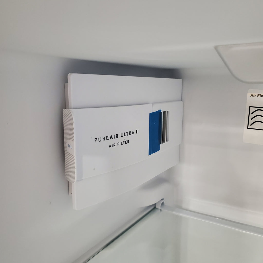 Frigidaire 25.6 cu. ft. ENERGY STAR Side by Side Refrigerator with Exterior Water and Ice Dispenser in Stainless Steel 4SD448 - FRSS2623AS - Scratch & Dent (Moderate)