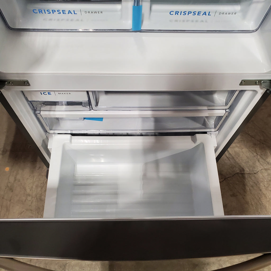 Pictures of Frigidaire 31" Wide 18 Cu. Ft. Counter-Depth French Door Refrigerator 3SD942 - FRFG1723AV - Scratch & Dent (Minor) - Neu Appliance Outlet - Discount Appliance Outlet in Austin, Tx