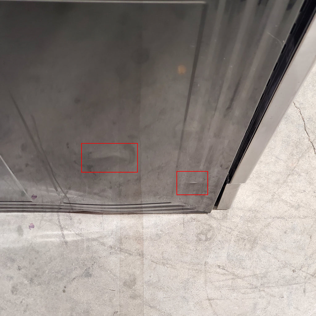 Samsung 30-in Glass Top 5 Elements 5.9-cu ft Self-Cleaning Convection Oven Freestanding Electric Range in Stainless Steel 1CR02115 - NE597R0ABSR - Certified Refurbished