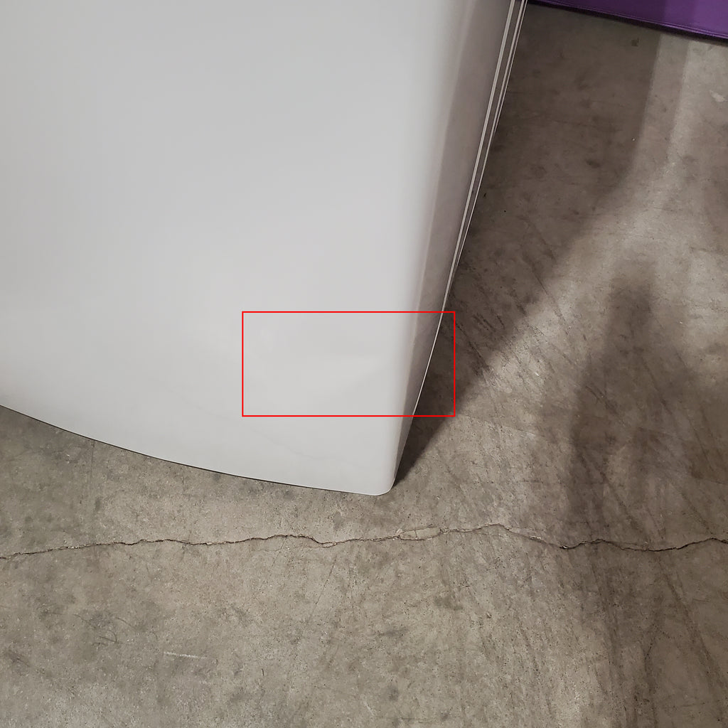 Pictures of LG 4.1 Cu Ft Agitator Top-Load Washer with 4 Way Agitator and TurboDrum Technology in White 25SD114 - WT6105CW - Scratch & Dent (Minor) - Neu Appliance Outlet - Discount Appliance Outlet in Austin, Tx