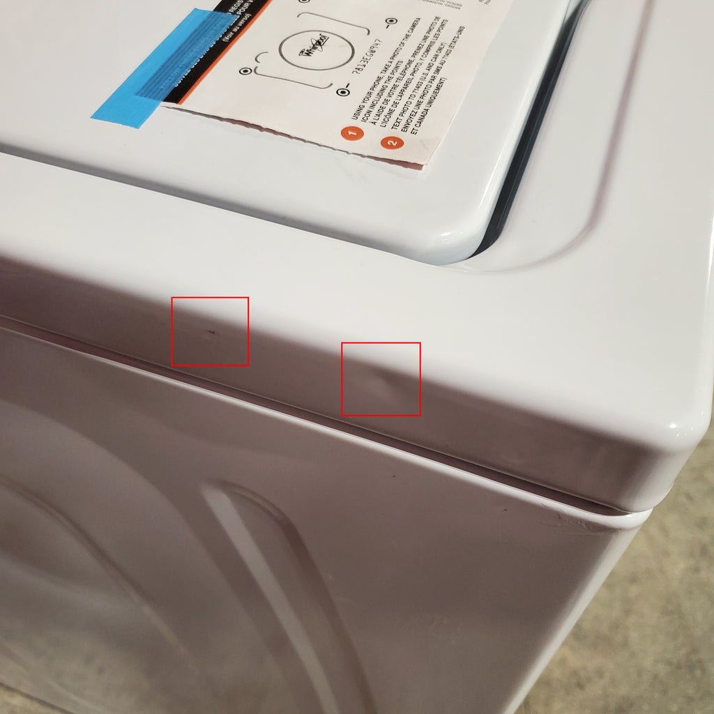 Whirlpool 3.5 cu. ft. High Efficiency Top Load Washing Machine with Deep Water Wash 24SD29 - WTW4816FW - Scratch & Dent (Minor)