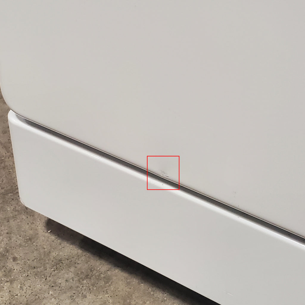 Pictures of Maytag 4.7 cu. ft. Smart Top Load Washing Machine with Deep Fill Option MVW6230HW - Scratch & Dent (Minor) and Maytag 7.4 cu. ft. Electric Steam Dryer with Extra Power Button 16076 - MED7230HW - Scratch & Dent (Minor) - Neu Appliance Outlet - Discount Appliance Outlet in Austin, Tx