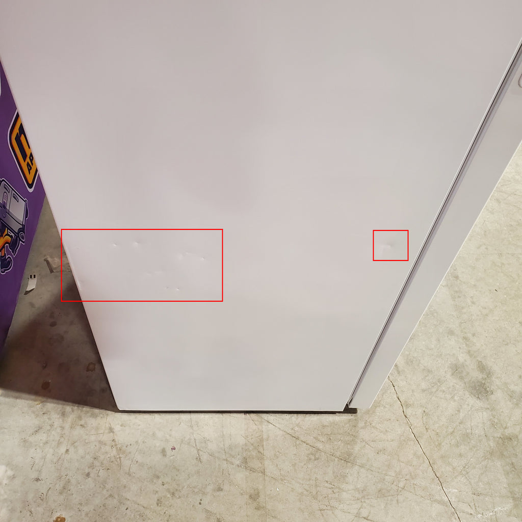 Pictures of Frigidaire 13 Cu. Ft. Garage Ready Upright Freezer with EvenTemp™ Cooling System 3SD839 - FFFU13F2VW - Scratch & Dent (Moderate) - Neu Appliance Outlet - Discount Appliance Outlet in Austin, Tx