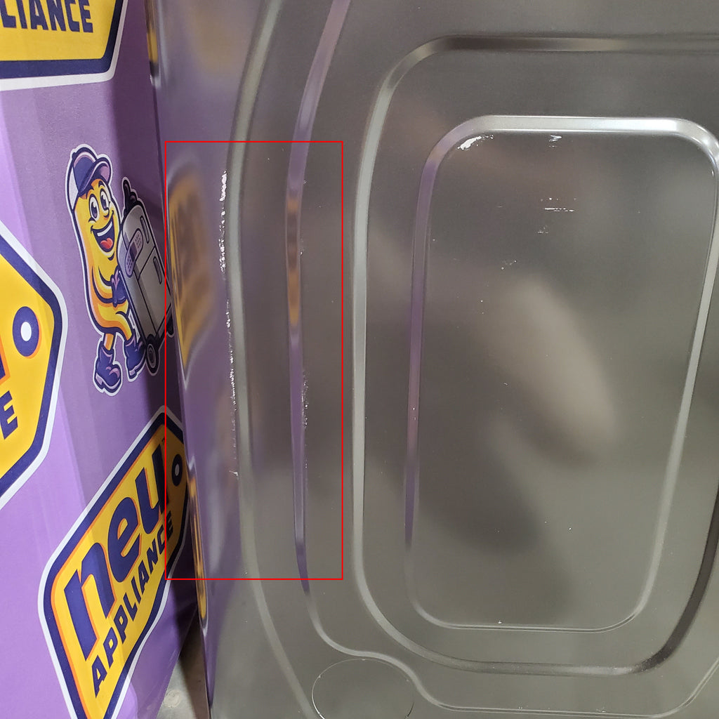 Samsung 7.4 cu. ft. Smart Electric Dryer with Sensor Dry in Brushed Black 24SD03 - DVE47CG3500V - Scratch & Dent (Minor)