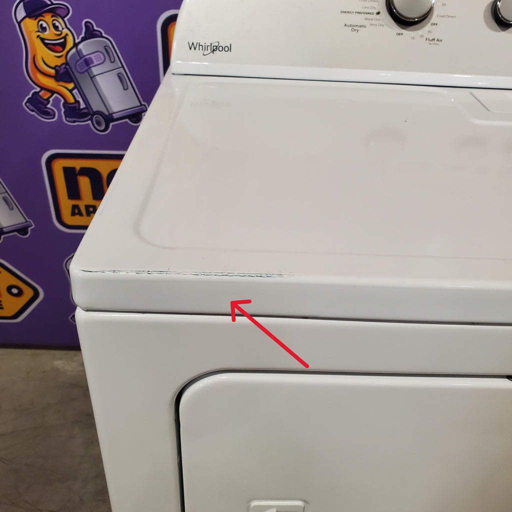 Pictures of Whirlpool Electric Dryer with 7.0 cu. ft. Capacity, Wrinkle Shield Option, Timed Dry, On/Off End of Cycle Signal, Reversible Door 90030 - WED4800BQ - Neu Appliance Outlet - Discount Appliance Outlet in Austin, Tx