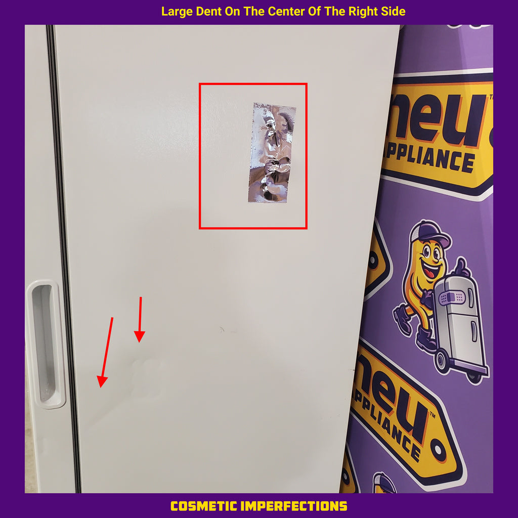 Pictures of Frigidaire 20 Cu. Ft. Garage Ready Upright Freezer in White 20SD003 - FRUF2020AW - Scratch & Dent (Moderate) - Neu Appliance Outlet - Discount Appliance Outlet in Austin, Tx