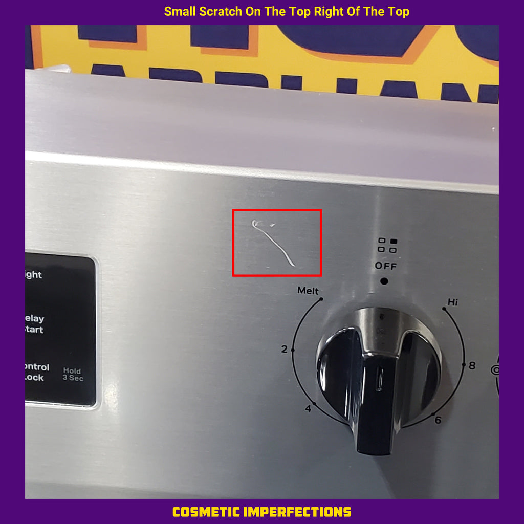 Pictures of Whirlpool Fingerprint Resistant Stainless Steel Electric 30 Inch Range with Steam Clean and No Preheat Mode WFES3330RZ - Scratch & Dent (Minor) - Neu Appliance Outlet - Discount Appliance Outlet in Austin, Tx