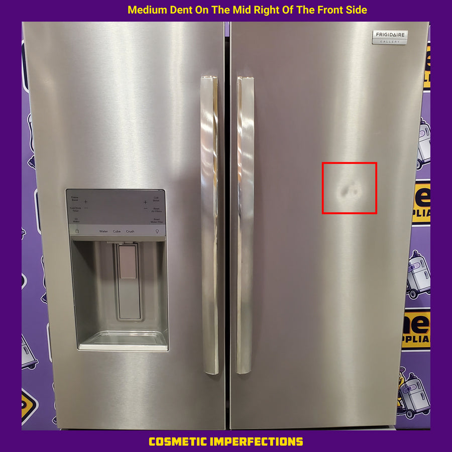 Frigidaire Gallery 28 Cu. Ft. Standard-Depth French Door Refrigerator in Stainless Steel 22132SD162 - GRFS2853AFL - Scratch & Dent (Minor)