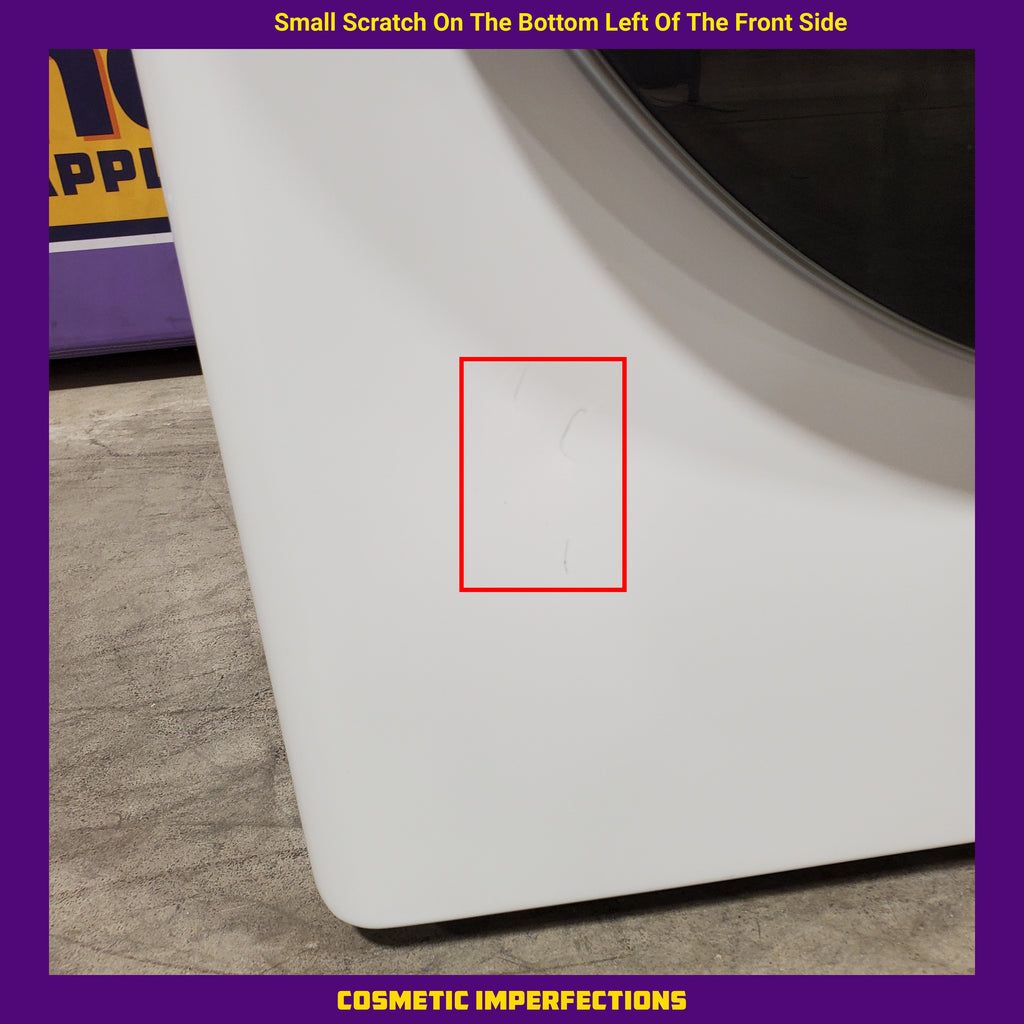 Pictures of LG White 2.4 cu.ft. Smart Wi-fi Enabled Compact Front Load Washer with Built-In Intelligence 251315SD1129 - WM1455HWA - Scratch & Dent (Minor) - Neu Appliance Outlet - Discount Appliance Outlet in Austin, Tx