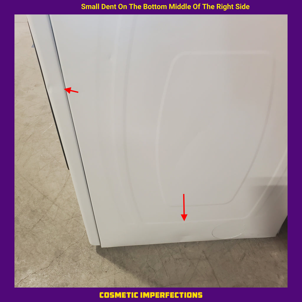 Whirlpool 5.2 - 5.3 cu. ft. Top Load Washer with 2 in 1 Removable Agitator and Load & Go™ Dispenser WTW8127LW - Scratch & Dent (Minor) and Whirlpool 7.4 cu. ft. Electric Dryer with AccuDry Sensor and Wrinkle Shield WED5100HW - Certified Refurbished