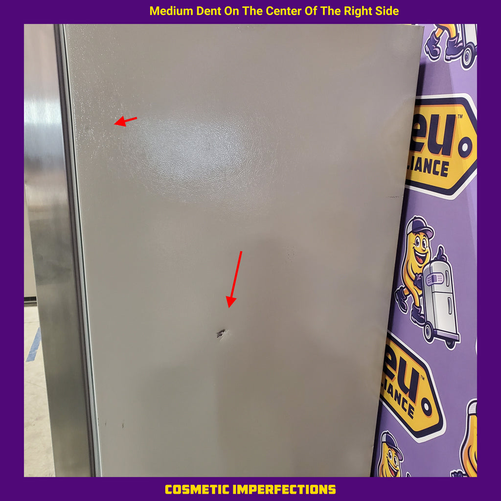 Pictures of Frigidaire 25.6 cu. ft. ENERGY STAR Side by Side Refrigerator with Exterior Water and Ice Dispenser in Stainless Steel 3SD960 - FRSS2623AS - Scratch & Dent (Minor) - Neu Appliance Outlet - Discount Appliance Outlet in Austin, Tx