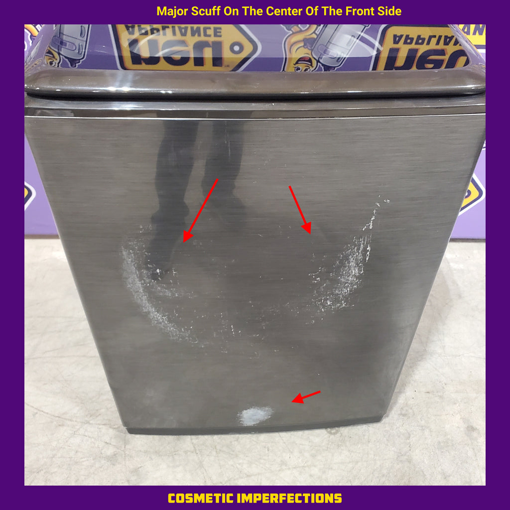 Pictures of Samsung 5.0 cu. ft. Capacity Top Load Washer with Active WaterJet in Brushed Black 1CR04009 - WA50R5200AV - Certified Refurbished - Neu Appliance Outlet - Discount Appliance Outlet in Austin, Tx