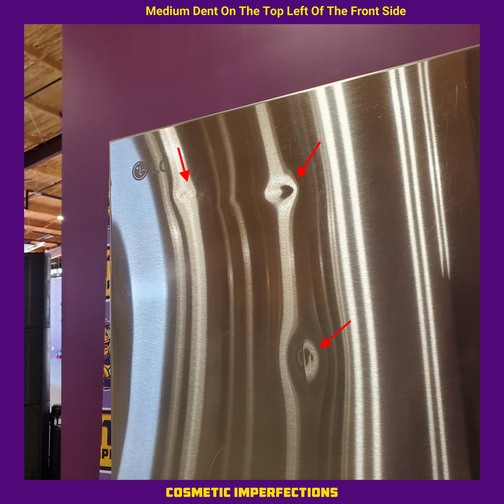 Pictures of LG 29 cu. ft. Smart InstaView® Door-in-Door® Standard-Depth MAX™ 4-Door French Door Refrigerator with MyColor™ 7SD306 - LF29S8365S - Scratch & Dent (Major) - Neu Appliance Outlet - Discount Appliance Outlet in Austin, Tx