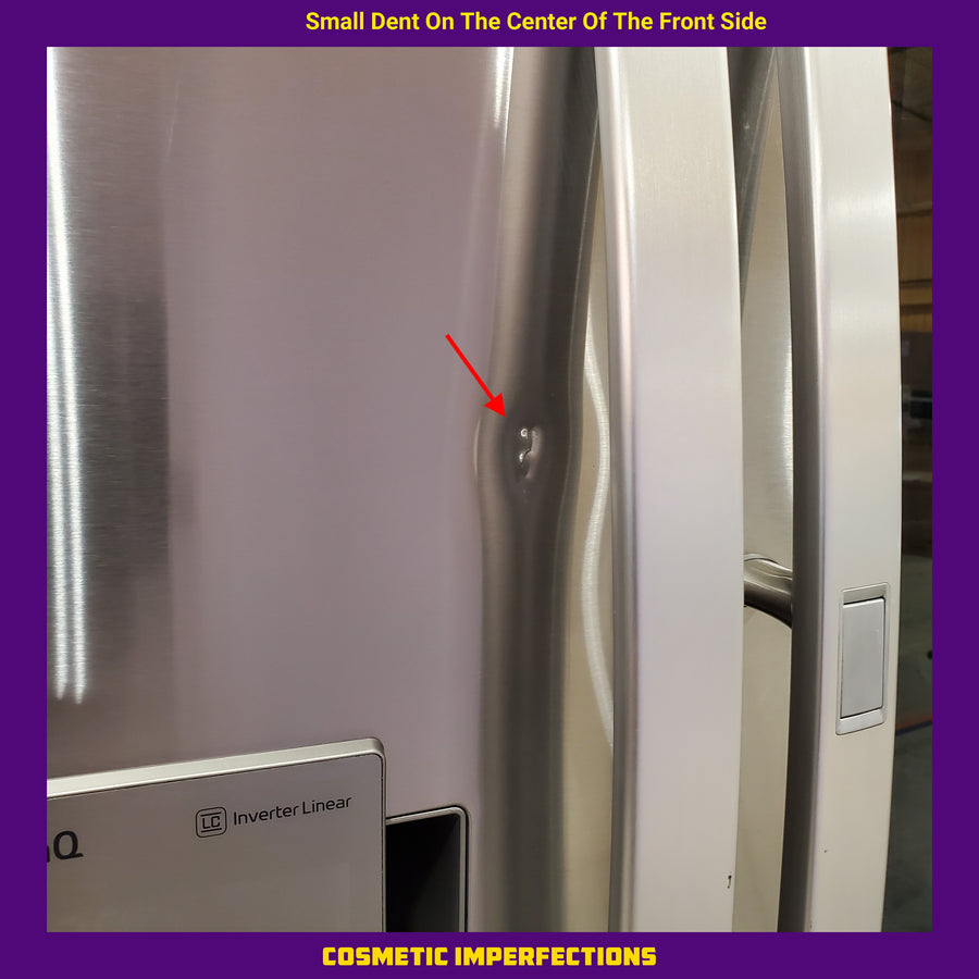 28 cu. ft. Smart InstaView® Door-in-Door® Double Freezer Refrigerator with Craft Ice™ 31131SD15 - LRMXS2806S - Scratch & Dent (Minor)