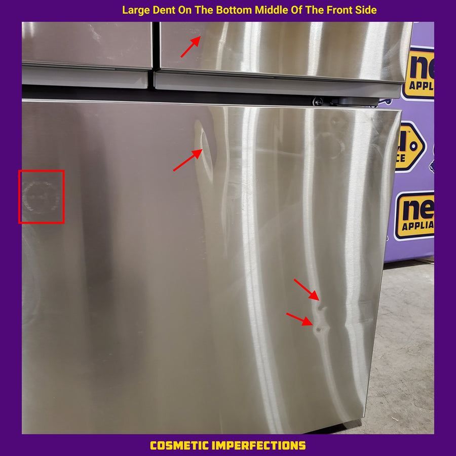 LG 26 cu. ft. Counter-Depth MAX™, French Door Refrigerator, with Craft Ice™ 31133SD120 - LRRXC2606S - Scratch & Dent (Major)