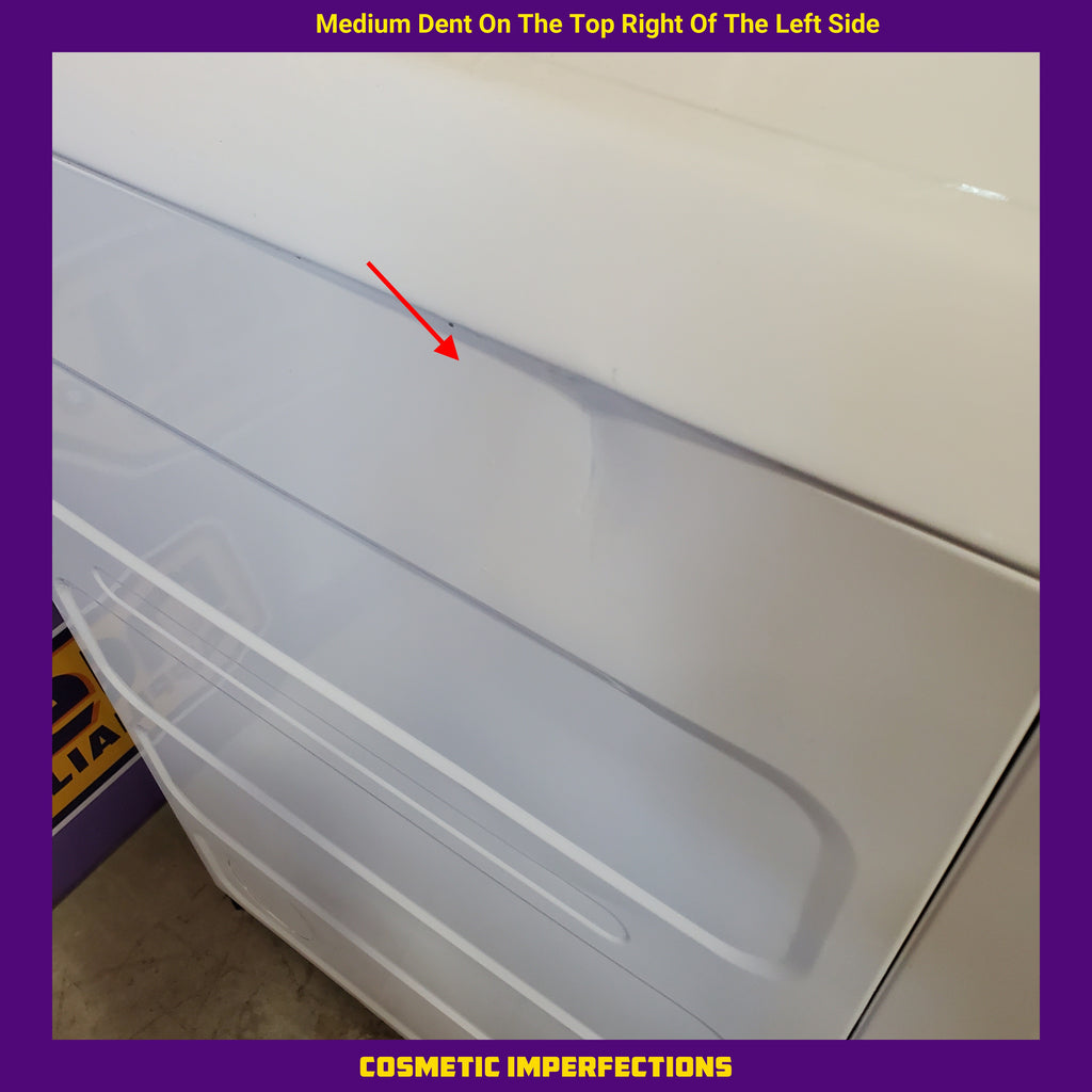 Pictures of GE White Electric Aluminized Alloy Drum 7.2 Cu. Ft. Capacity Dryer with Sensor Dry and Extended Tumble GTD45EASJWS - Certified Refurbished - Neu Appliance Outlet - Discount Appliance Outlet in Austin, Tx