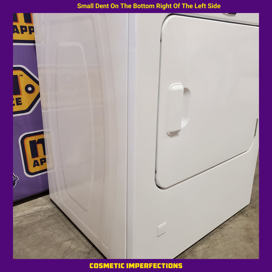 Maytag Top Load 4.8 cu ft Washer with Deep Fill and Slow-Close Glass Lid MVW6200KW - Scratch & Dent (Moderate) and Maytag 7.0 cu. ft Top Load Gas Dryer with Moisture Sensing 16222 - MGD6200KW - Scratch and Dent (Major)