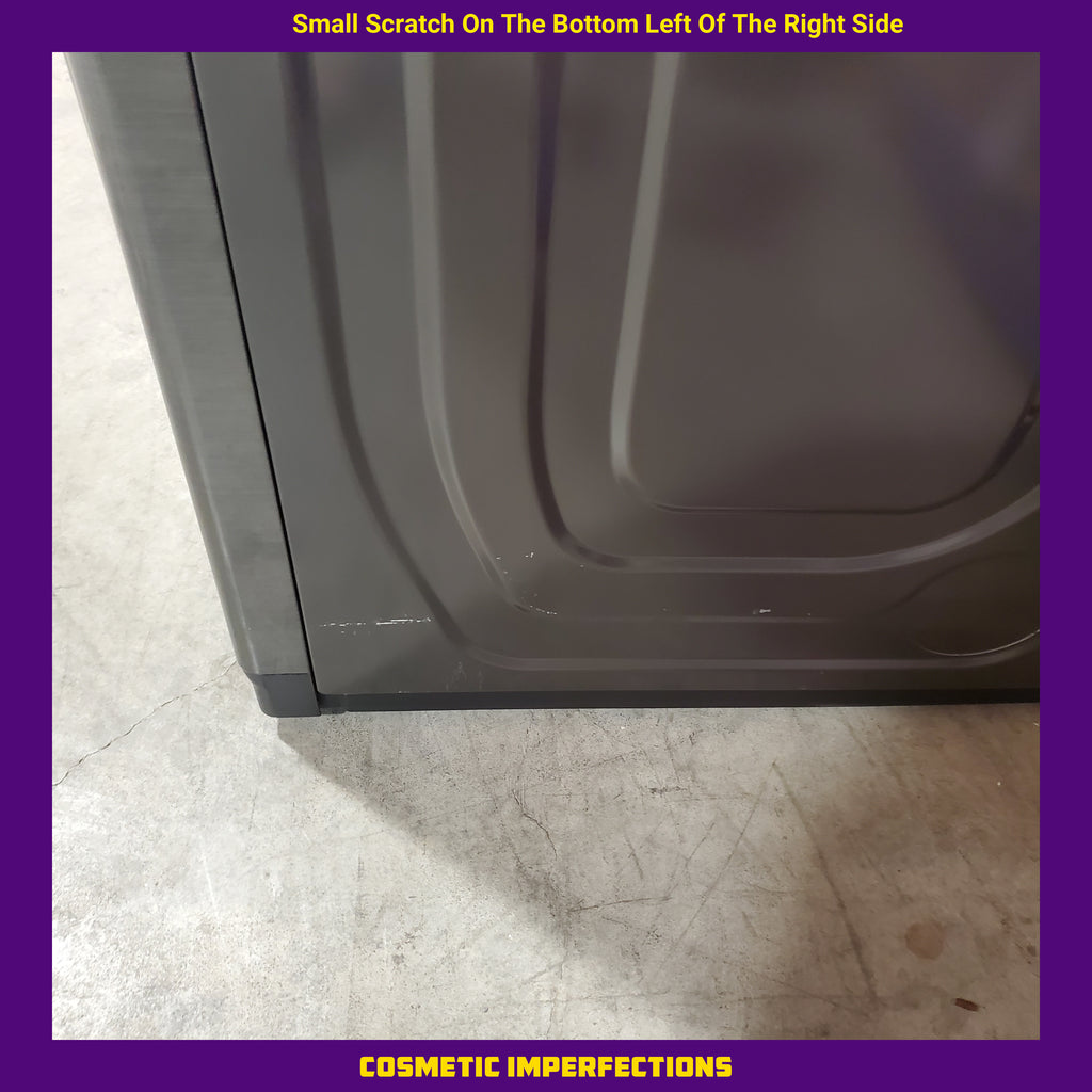 Samsung 7.4 cu. ft. Smart Electric Dryer with Sensor Dry in Brushed Black 5SD255 - DVE47CG3500V - Scratch & Dent (Minor)