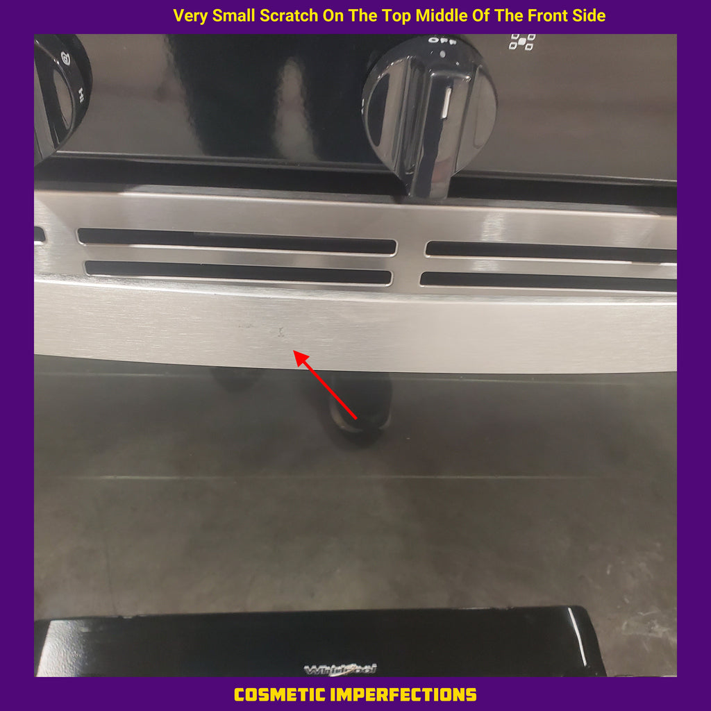 Pictures of Whirlpool Stainless Steel 30" 5.1 Cu. Ft. Freestanding Gas Range with Edge to Edge Cooktop - Scratch & Dent - Minor - Neu Appliance Outlet - Discount Appliance Outlet in Austin, Tx