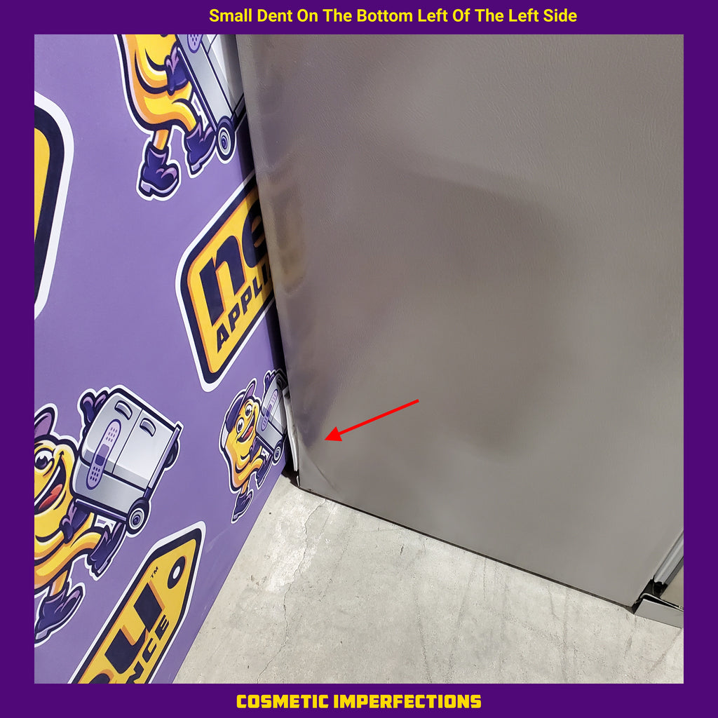 Frigidaire 22 Cu. Ft. Counter-Depth Side-by-Side Refrigerator in Stainless Steel 3SD968 - FRSC2333AS - Scratch & Dent (Moderate)