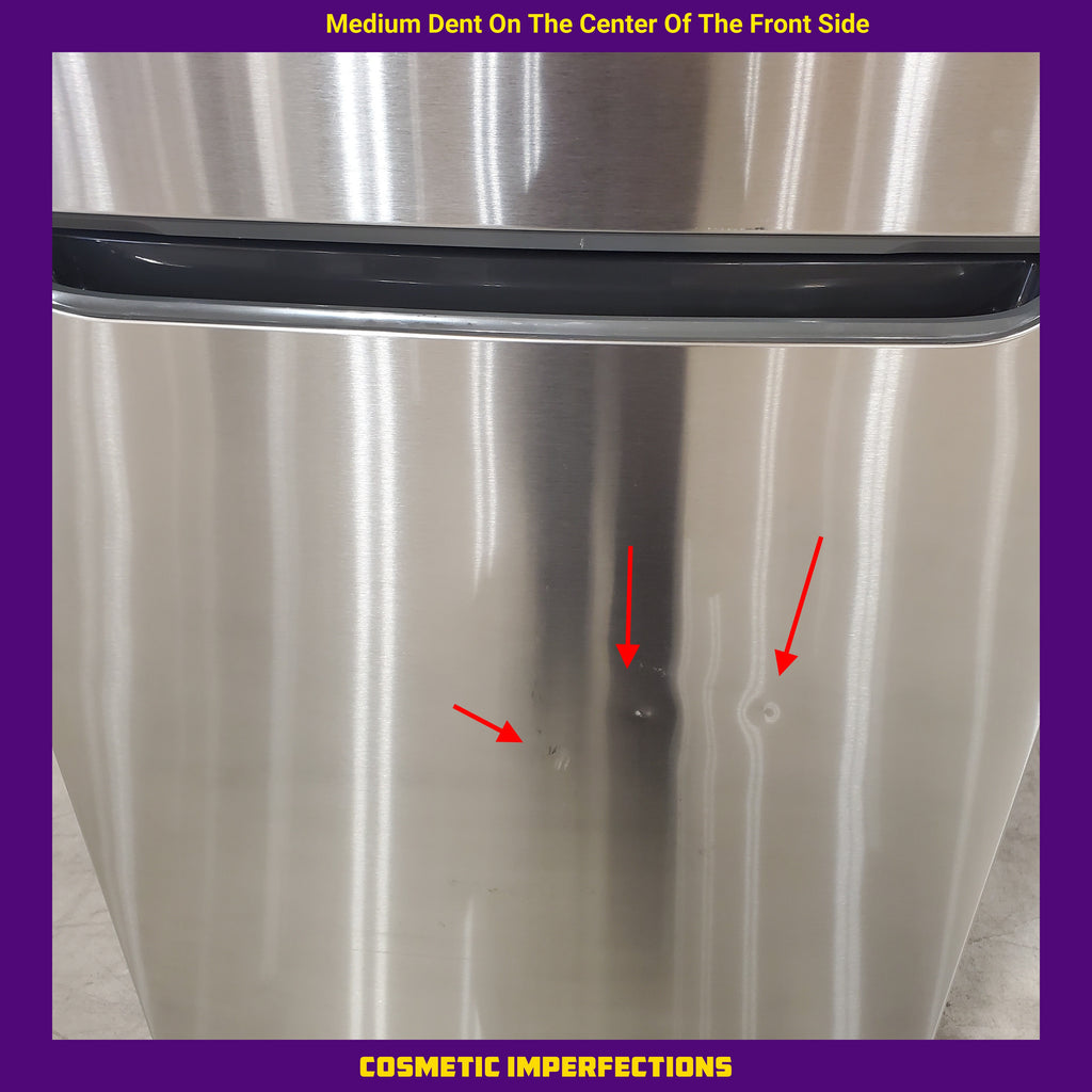 Frigidaire 30" Wide 20 cu ft Top Freezer Refrigerator with EvenTemp™ Cooling System in Stainless Steel FFTR2045VS - Scratch & Dent (Major)