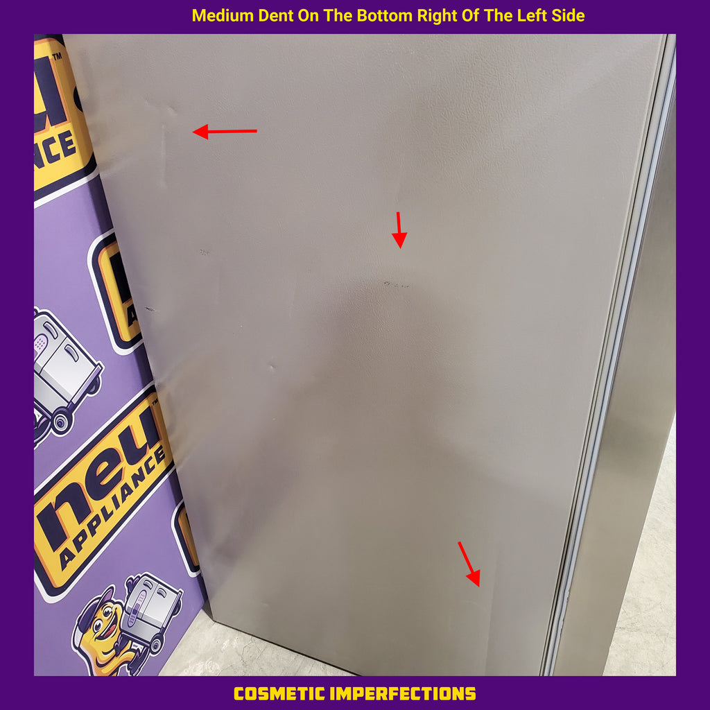 Pictures of Frigidaire 25.6 cu. ft. ENERGY STAR Side by Side Refrigerator with Exterior Water and Ice Dispenser in Stainless Steel FRSS2623AS - Scratch & Dent (Minor) - Neu Appliance Outlet - Discount Appliance Outlet in Austin, Tx