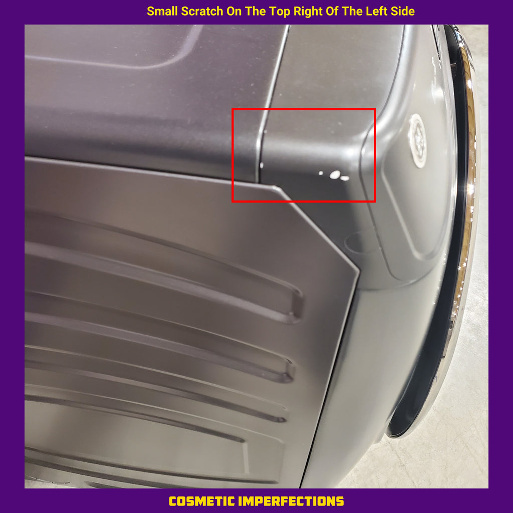 GE® ENERGY STAR® 7.8 cu. ft. Capacity Smart Front Load Electric Dryer with Steam and Sanitize Cycle 6SD075 - GFD65ESPVDS - Scratch & Dent (Minor)