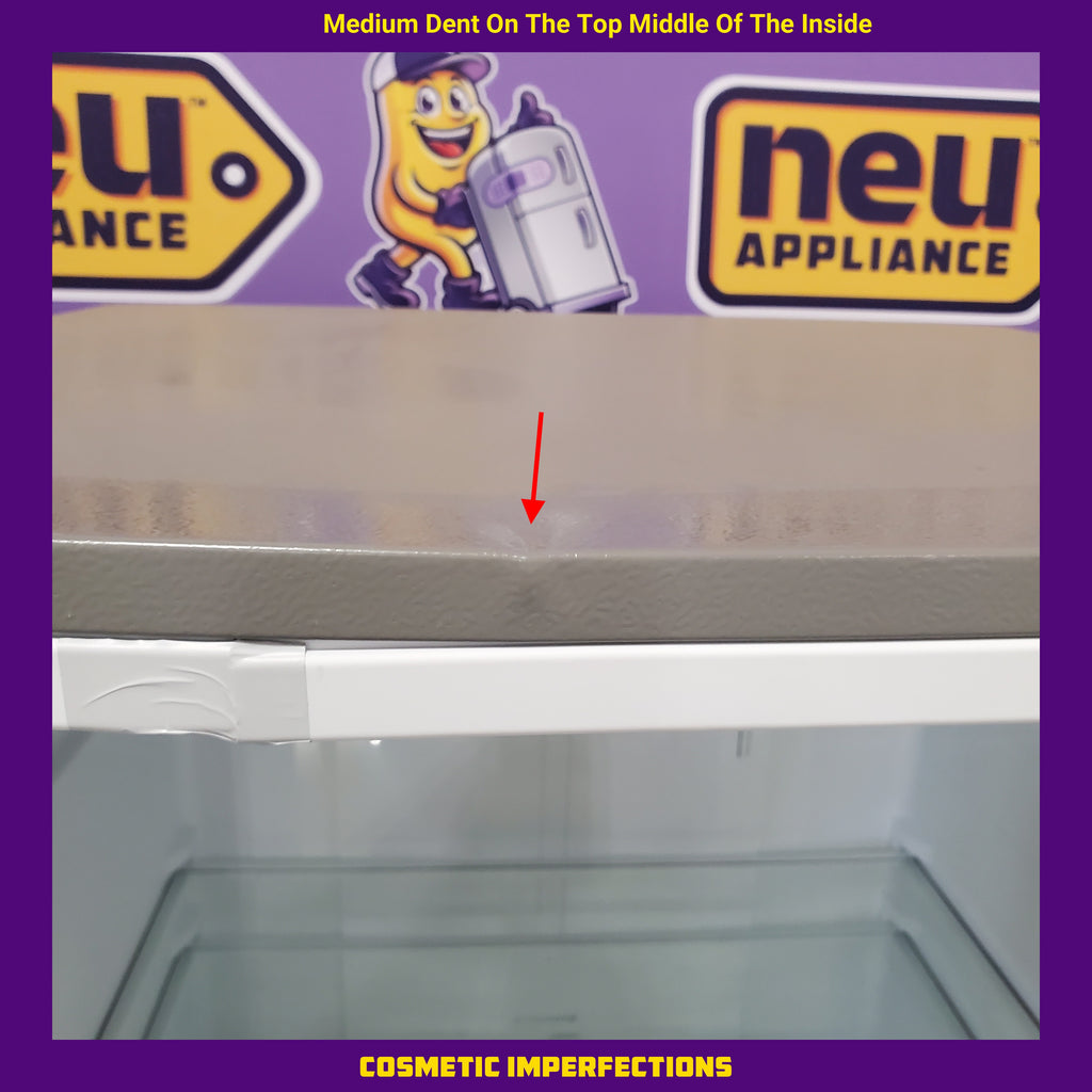 Pictures of Vissani 18.7 cu. ft. Bottom Freezer Refrigerator in Stainless Steel 251312SD992 - MDBF18SS - Scratch & Dent (Moderate) - Neu Appliance Outlet - Discount Appliance Outlet in Austin, Tx