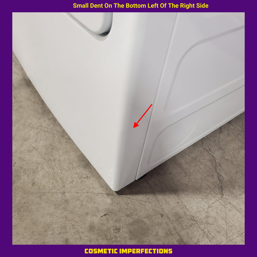 Hotpoint® 4.0 cu. ft. Capacity Washer with Cold Plus and Water Level Control HTW265ASWWW - Scratch & Dent (Minor) and Hotpoint® 6.2 cu. ft. vented Electric Dryer with Auto Dry 16146 - HTX26EASWWW - Scratch & Dent (Minor)