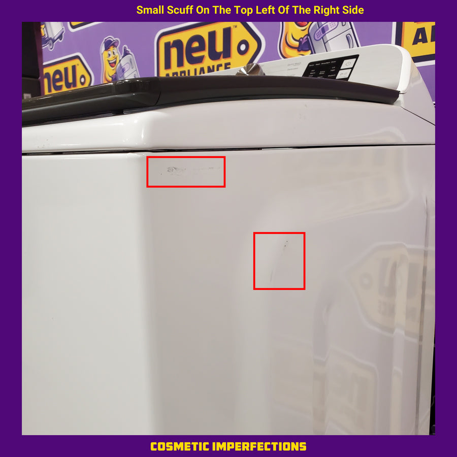 Maytag Top Load 4.8 cu ft Washer with Deep Fill and Slow-Close Glass Lid MVW6200KW - Scratch & Dent (Minor) and Maytag 7.0 cu ft Electric Dryer with Moisture Sensing and Quick Dry Cycle 16200 - MED6200KW - Scratch & Dent (Moderate)