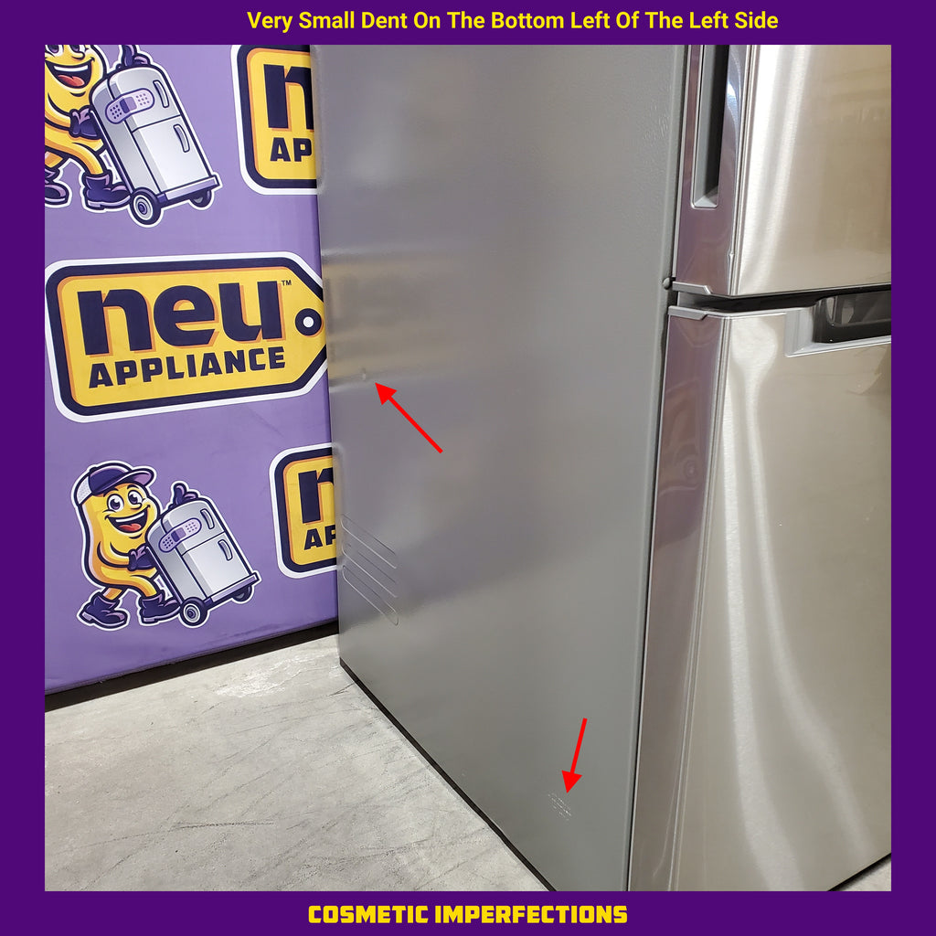 Vissani 18.7 cu. ft. Bottom Freezer Refrigerator in Stainless Steel 251311SD920 - MDBF18SS - Scratch & Dent (Major)