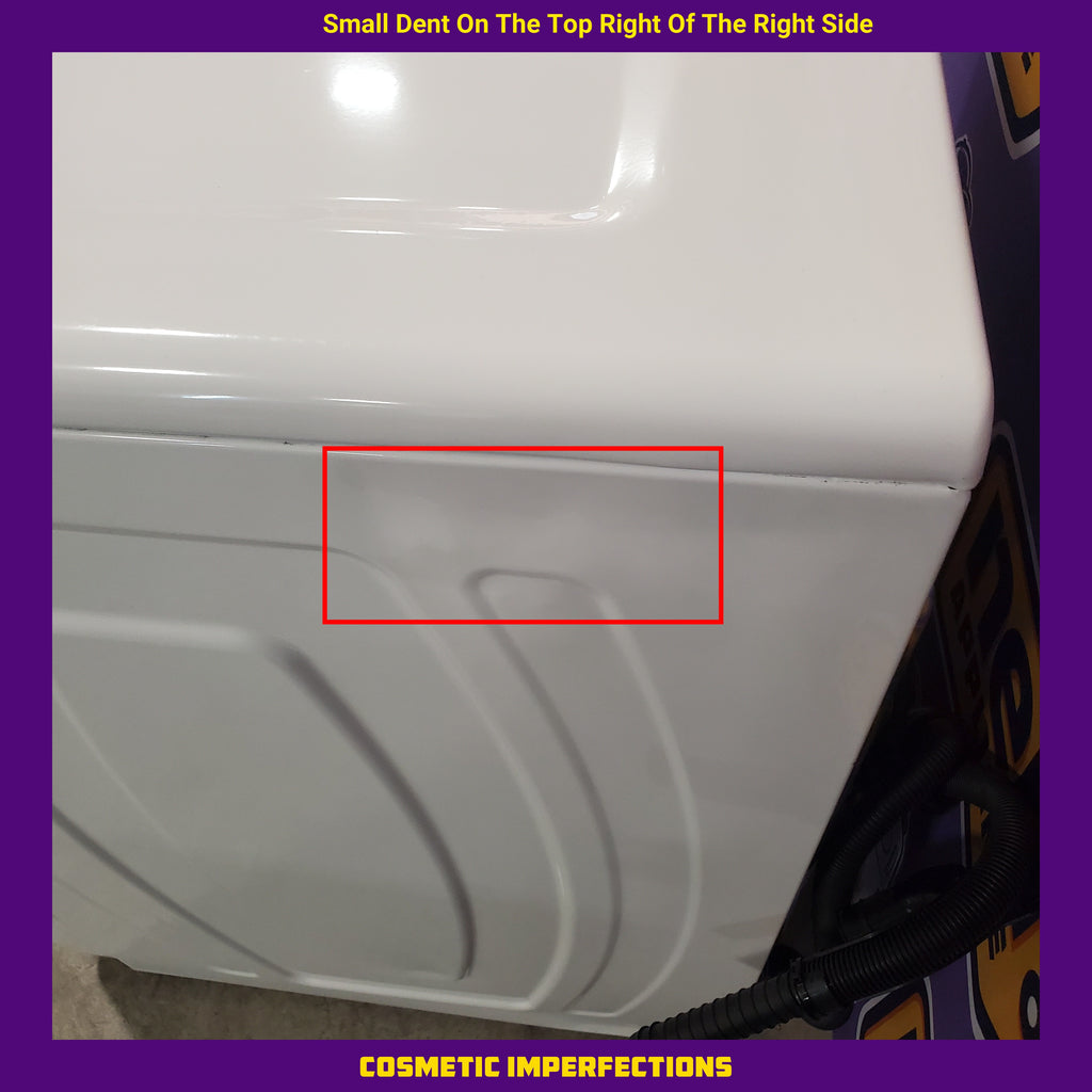 Whirlpool White Closet Depth Front Load 4.3 Cu. Ft. Washer with Intuitive Controls WFW560CHW - Scratch & Dent (Minor) and Whirlpool 7.4 cu. ft. Front Load Electric Dryer with Advanced Moisture Sensing WED5605MW - New in Box