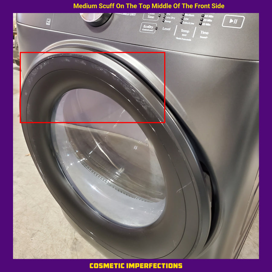 GE® ENERGY STAR® 7.8 cu. ft. Capacity Smart Front Load Electric Dryer 251318SD1326 - GFD35ESPYDS - Scratch & Dent (Major)