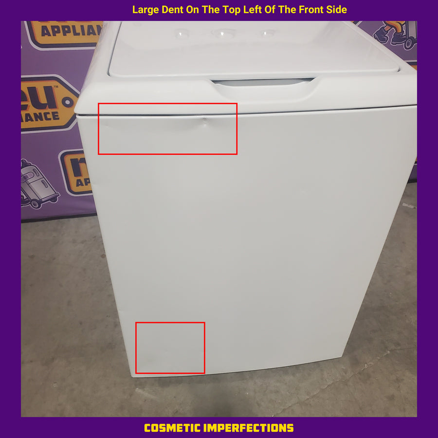 GE® 4.0 cu. ft. Capacity Washer with Stainless Steel Basket and Water Level Control 25134SD466 - GTW325ASWWW - Scratch & Dent (Moderate)