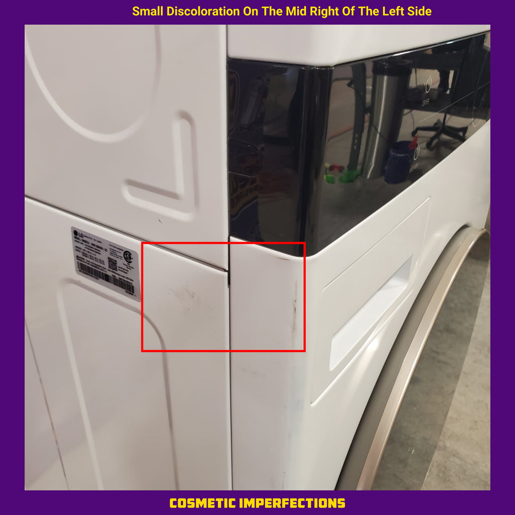 Pictures of LG Front Load Wash Tower with Center Control 4.5 Cu. Ft. Washer and 7.4 Cu. Ft. Dryer 5SD185 - WKE100HWA - Scratch & Dent (Minor) - Neu Appliance Outlet - Discount Appliance Outlet in Austin, Tx