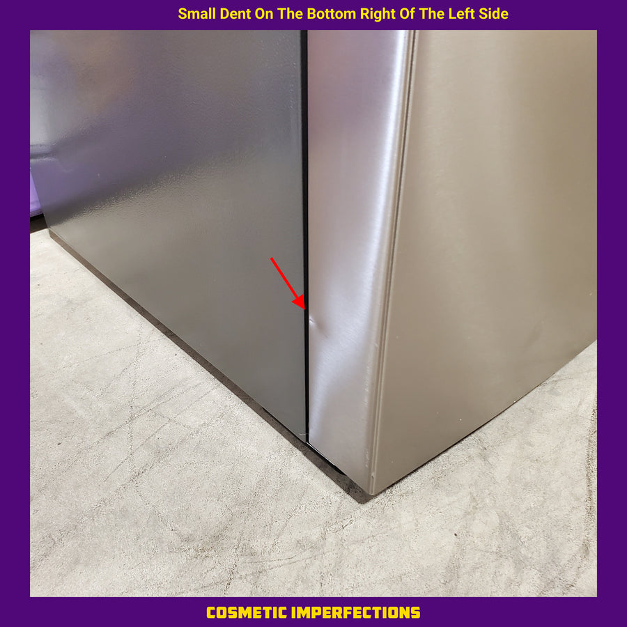 Frigidaire Gallery 22 Cu. Ft. 4-Door Counter-depth French Door Refrigerator with Ice Maker (Fingerprint Resistant Stainless Steel) ENERGY STAR 22132SD140 - GRMC2273CF - Scratch & Dent (Minor)